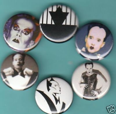 Klaus Nomi Set of 6 Buttons Pins Badges