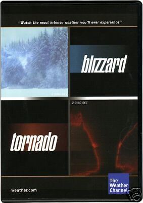 NEW The Weather Channel Blizzard and Tornado 2 DVD Set 757456992389 