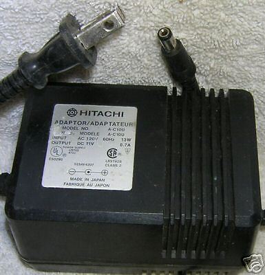 Hitachi AC Adapter Power Supply 11VDC 0.7A 11V A C10U  