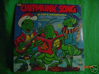 Grasshoppers Alvins Harmonica The Chipmunk Song lp hol  