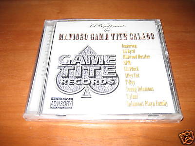 Mafioso Game Tite Calabo Rap CD Lil Byrd SPM Lil Pluck  