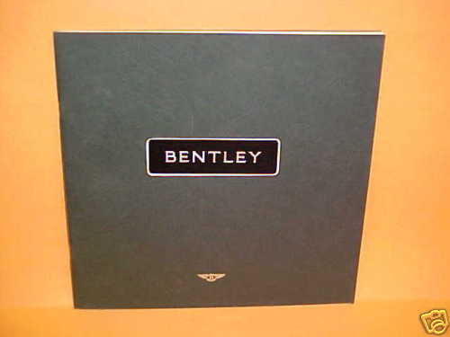 1992 1993 Bentley Continental Turbo R Brochure 92 93