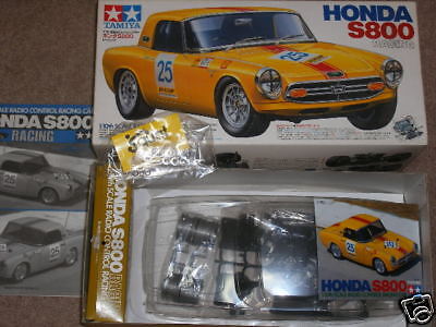 Tamiya HONDA S800 Racing 1/10 RC kit == NIB = M Chassis  