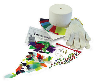 Microwave Kiln, Fuseworks Beginners Fusing Kit  