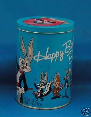Bugs Bunny Collectible Candy Tin 1991 Brachs Jelly Bean